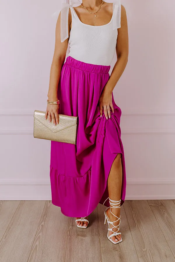 Resort Radiance Maxi Skirt in Orchid sold by Impressions product image thumbnail 2
