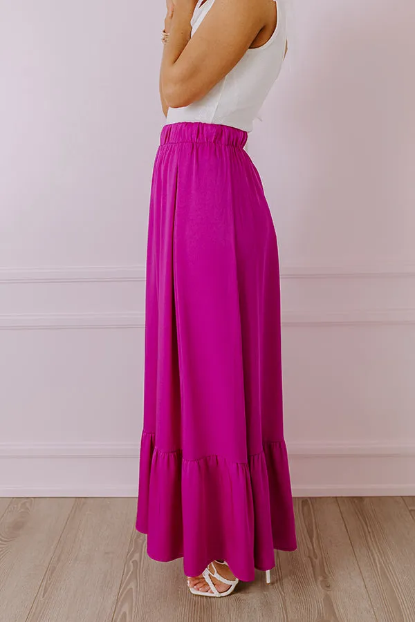 Resort Radiance Maxi Skirt in Orchid sold by Impressions product image thumbnail 3