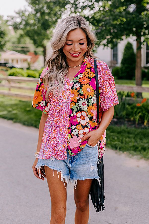 Grace Given Colorblock Top sold by Impressions