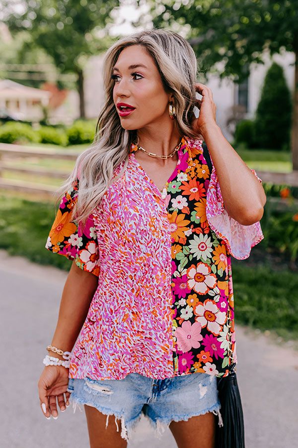 Grace Given Colorblock Top sold by Impressions product image thumbnail 3