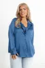 Once In A Lifetime Satin Top In Riverside Curves sold by Impressions