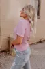 Everyday Marvelous Ribbed Top In Lavender sold by Impressions