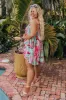 Bloom With A View Romper In Ocean Wave Curves sold by Impressions