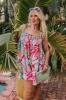 Bloom With A View Romper In Ocean Wave Curves sold by Impressions