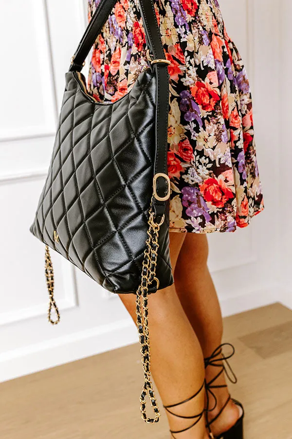 Central Avenue Faux Leather Tote In Black sold by Impressions product image thumbnail 2