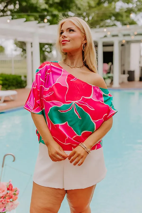 Miami Happy Hour Asymmetrical Top Curves sold by Impressions product image thumbnail 3