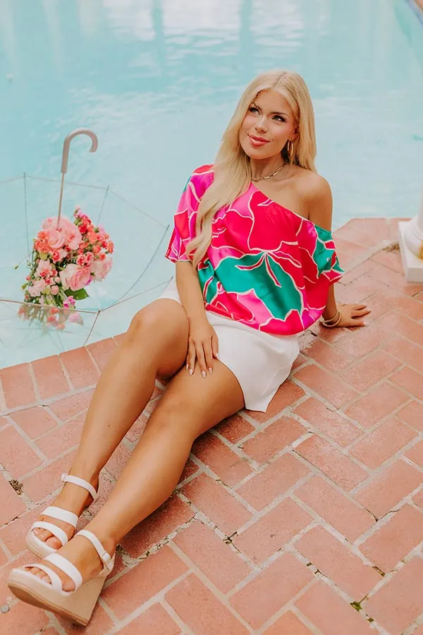 Miami Happy Hour Asymmetrical Top Curves sold by Impressions product image thumbnail 2