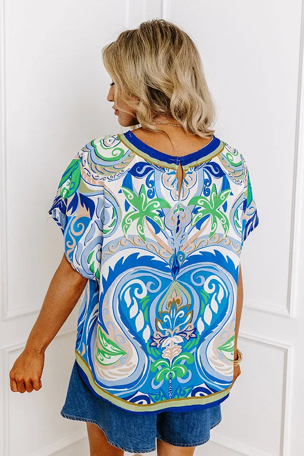 Coastal Charisma Shift Top sold by Impressions product image thumbnail 4