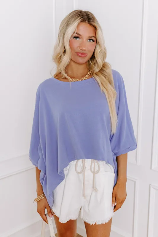 Ready, Set, Road Trip Oversized Top sold by Impressions