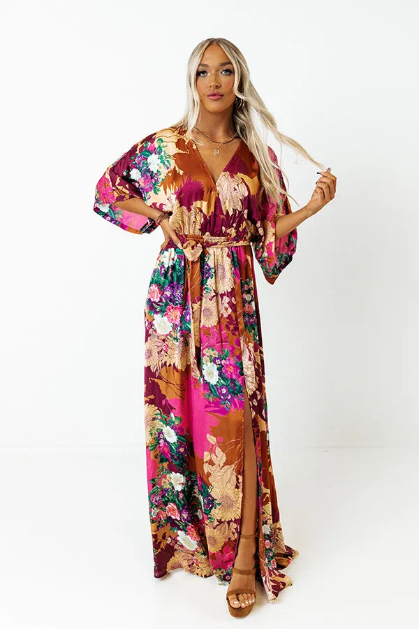 Caught Up In Love Satin Maxi sold by Impressions product image thumbnail 5