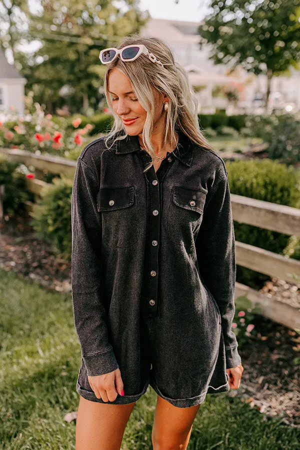 Sweet Charmer Waffle Knit Romper sold by Impressions product image thumbnail 4