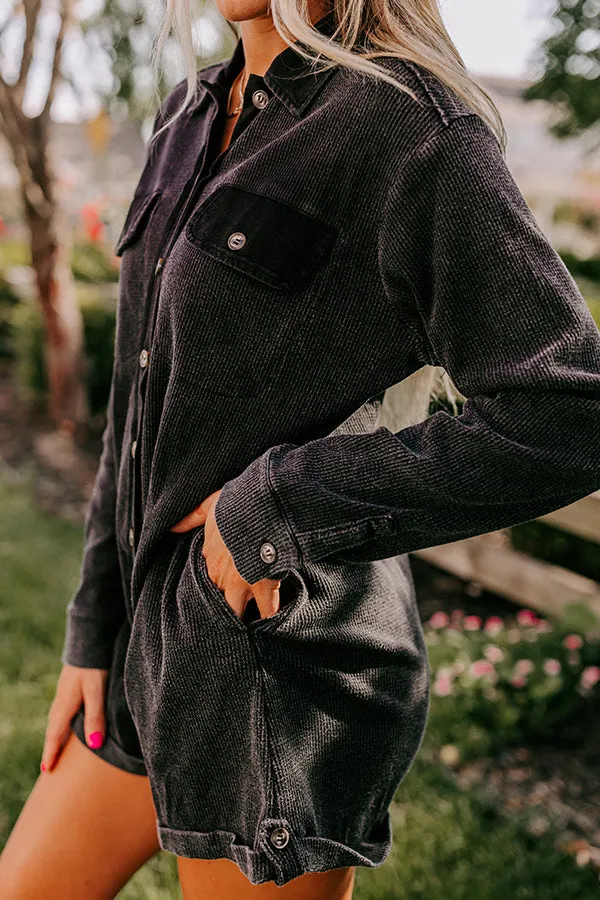 Sweet Charmer Waffle Knit Romper sold by Impressions product image thumbnail 2