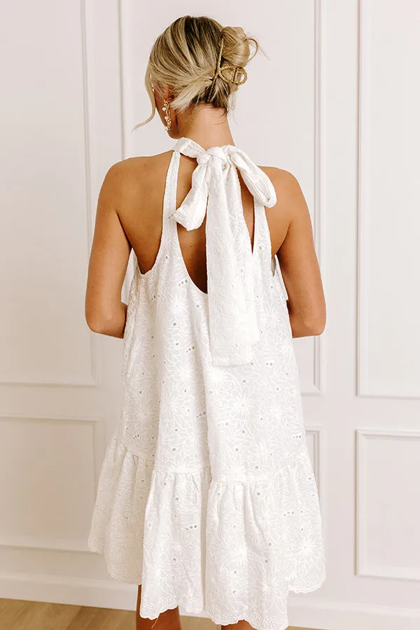 Gardenia Darling Embroidered Mini Dress sold by Impressions product image thumbnail 3