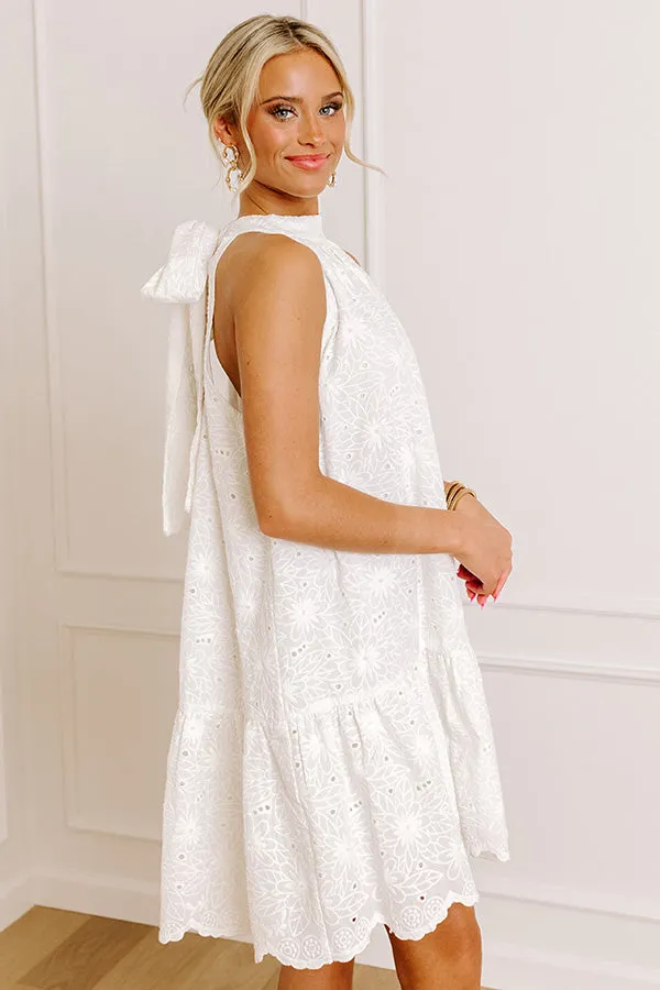 Gardenia Darling Embroidered Mini Dress sold by Impressions product image thumbnail 5