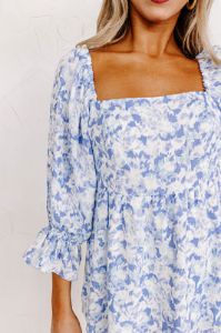 Moving To The Keys Top In Periwinkle sold by Impressions