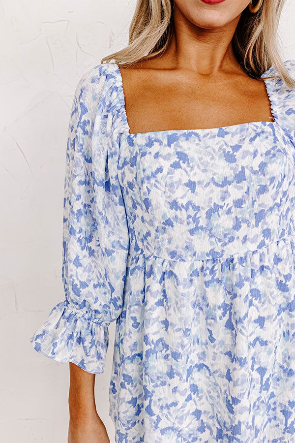 Moving To The Keys Top In Periwinkle sold by Impressions product image thumbnail 4