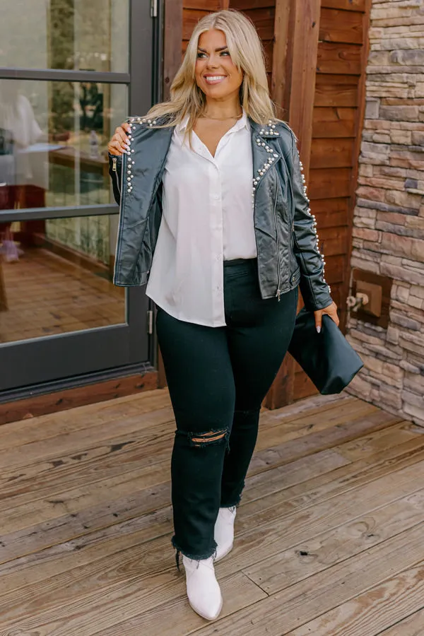 Roaming The City Button Up in Ivory Curves sold by Impressions product image thumbnail 2