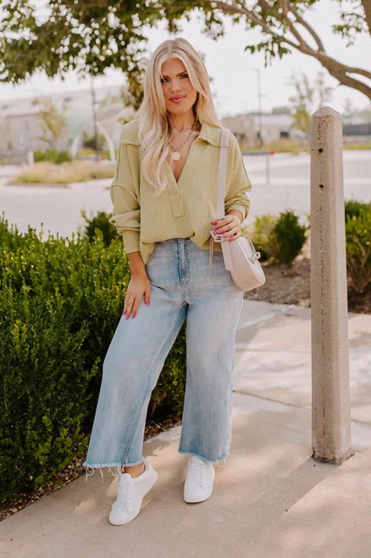 Coffee Run Cutie Shift Top in Lime Punch Curves sold by Impressions
