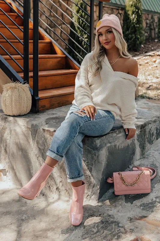 Cozy On Up Sweater In Cream sold by Impressions