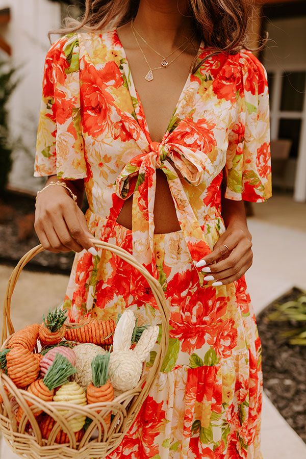 Sway The Night Away Floral Midi sold by Impressions product image thumbnail 4