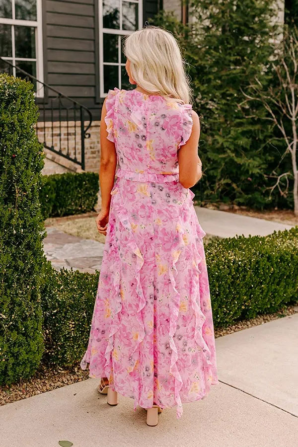 Floral Dreams Ruffle Maxi Dress sold by Impressions product image thumbnail 5