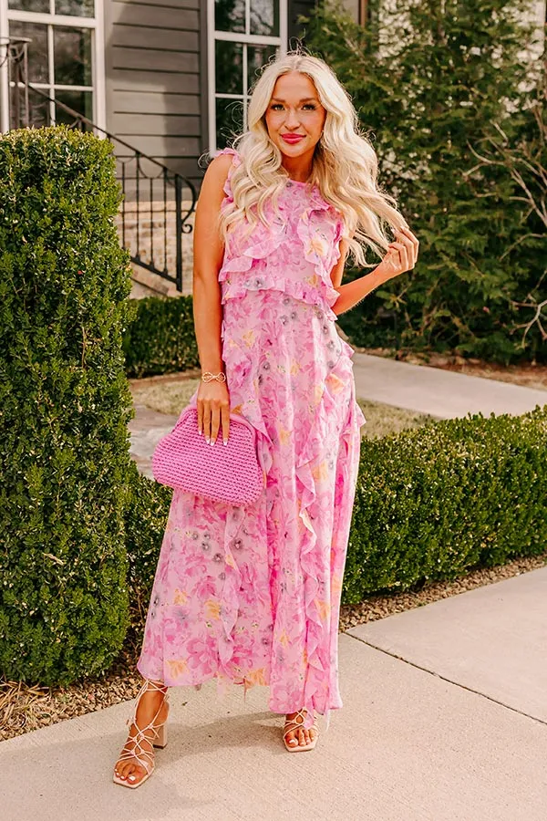 Floral Dreams Ruffle Maxi Dress sold by Impressions