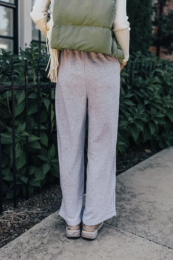 Coziest Place Pants In Grey sold by Impressions product image thumbnail 3