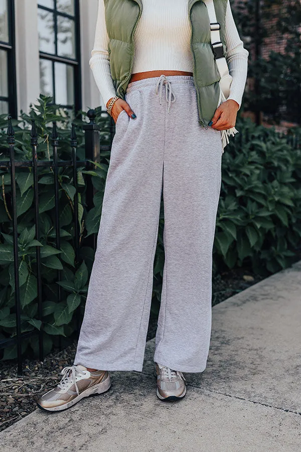 Coziest Place Pants In Grey sold by Impressions