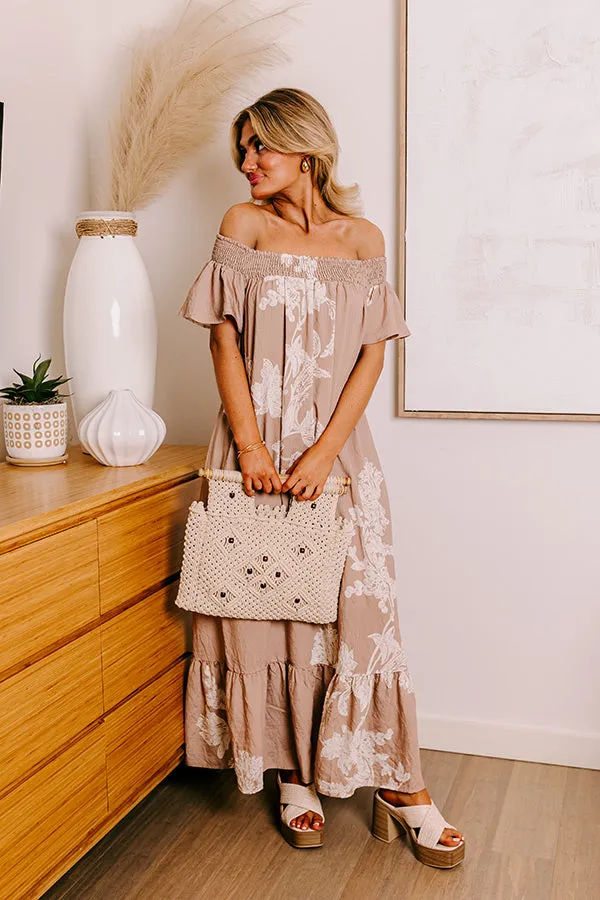 Livin' In The Moment Maxi Dress sold by Impressions