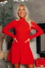 When I See You Mini Dress In Red sold by Impressions