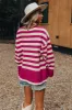 Denver Icon Stripe Sweater In Orchid sold by Impressions