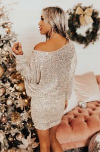 Light The Way Sequin Dress sold by Impressions