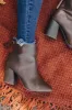 The Madeline Faux Leather Bootie In Brown sold by Impressions