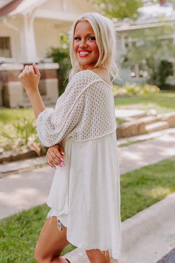 Boho Energy High-Low Top sold by Impressions product image thumbnail 5