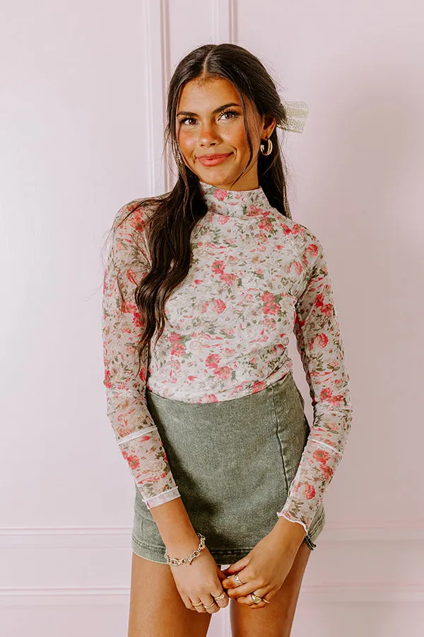 Secret Garden Mesh Top sold by Impressions product image thumbnail 5