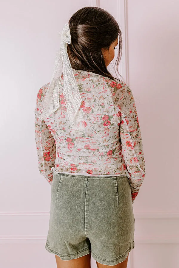 Secret Garden Mesh Top sold by Impressions product image thumbnail 2