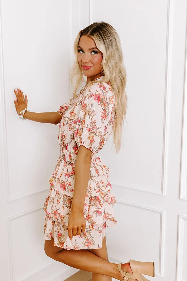 Feel The Romance Floral Mini Dress sold by Impressions product image thumbnail 2