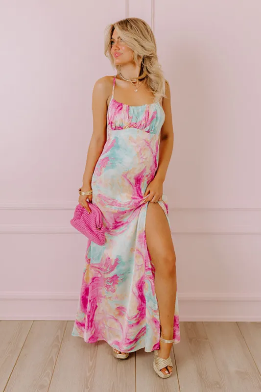 First Night Debut Satin Maxi Dress sold by Impressions