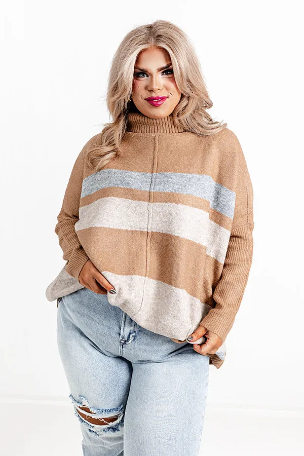 Cold Brew And Cuddles Tunic Sweater Curves sold by Impressions