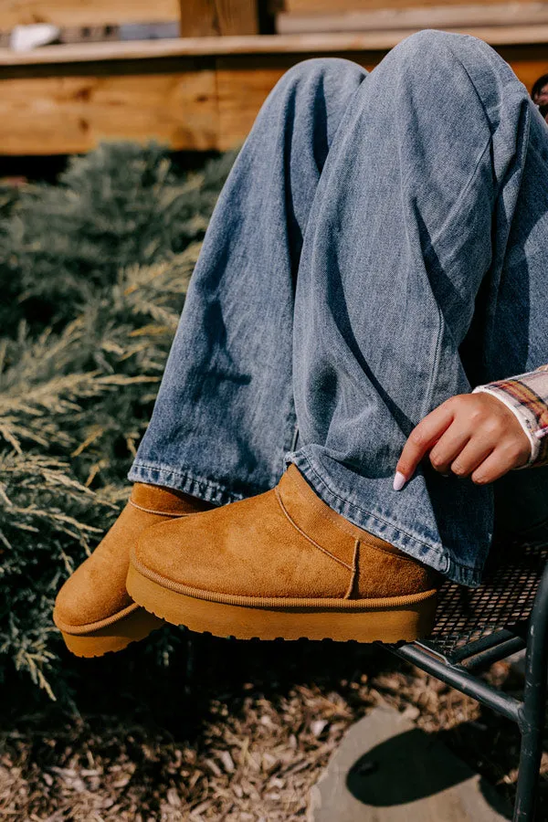 The Grace Faux Suede Platform Short Bootie sold by Impressions product image thumbnail 4