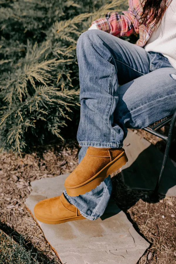 The Grace Faux Suede Platform Short Bootie sold by Impressions product image thumbnail 3