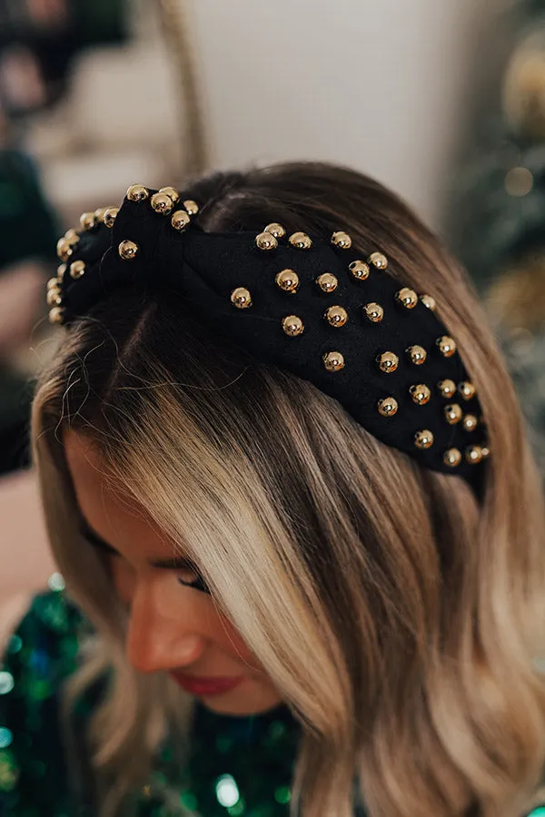 Buttercup Kisses Embellished Headband In Black sold by Impressions product image thumbnail 2