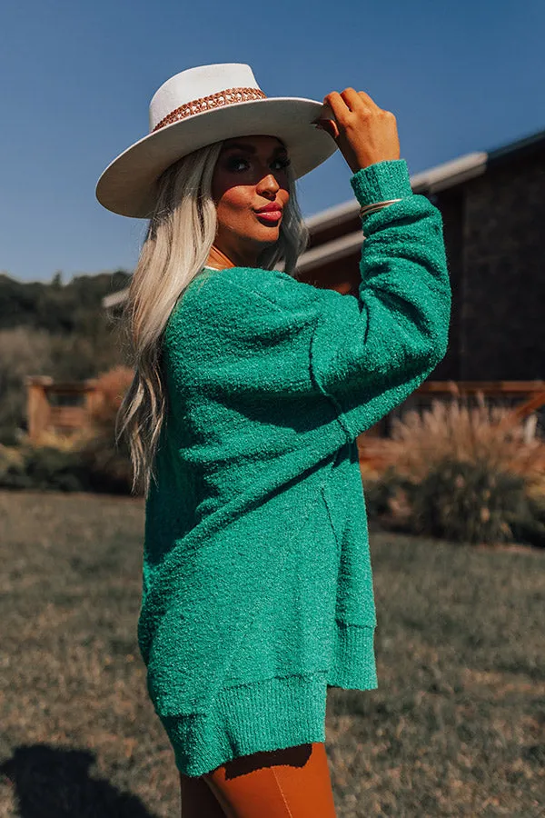Rushing Winds Oversized Knit Sweater In Green sold by Impressions product image thumbnail 5