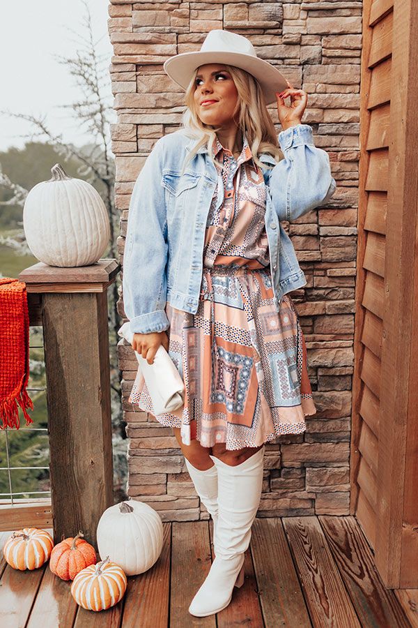 Glam Slam Dress in Rust Curves sold by Impressions product image thumbnail 4