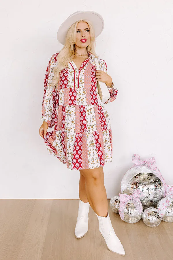 Couture Charm Floral Dress Curves sold by Impressions