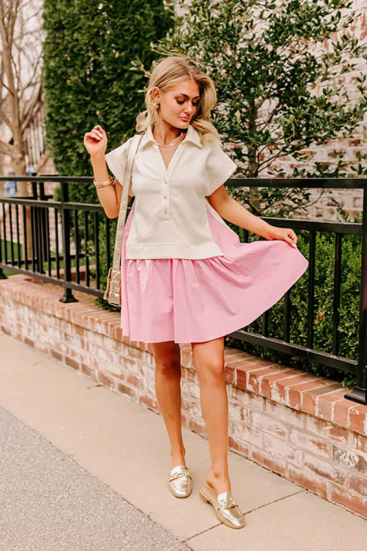 Sweet On You Mini Dress made by entro