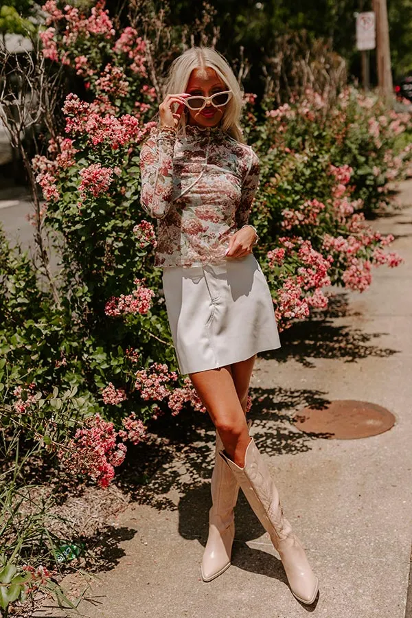 Moonlit Garden Mesh Top sold by Impressions product image thumbnail 4