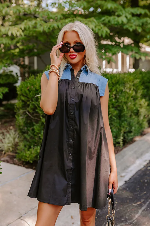 City Dream Mini Dress in Black sold by Impressions