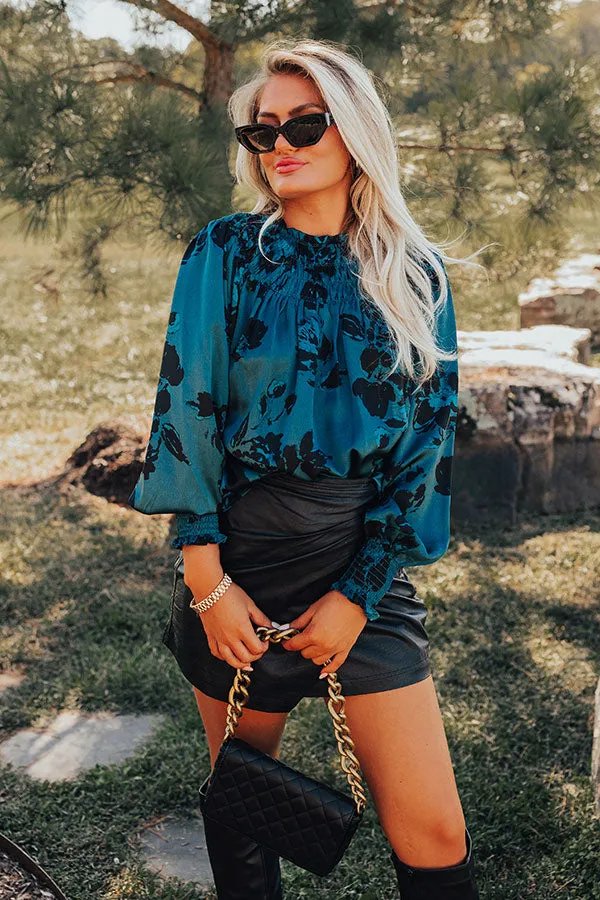 Touring Rome Floral Shift Top sold by Impressions