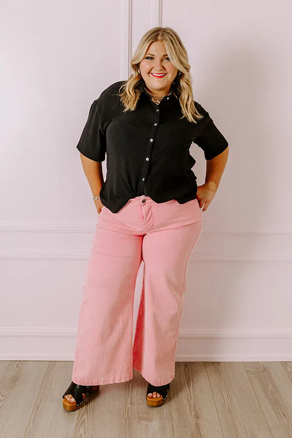 The Dex High Waist Straight Leg Jean In Pink Curves sold by Impressions product image thumbnail 5